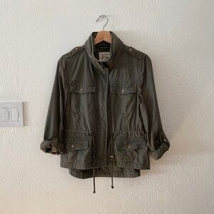 Maralyn and Me Hooded Utility Jacket